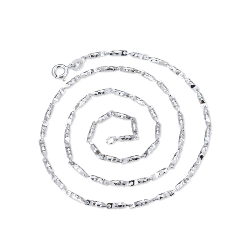 Chunky chain necklace silver
