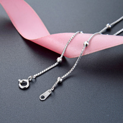 Simple silver chain