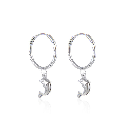 Simple hoop earrings price