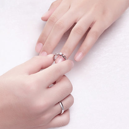 Delicate wedding rings