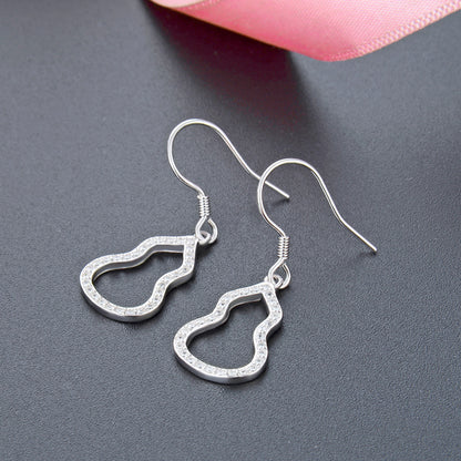 Costly fish hook earrings silver