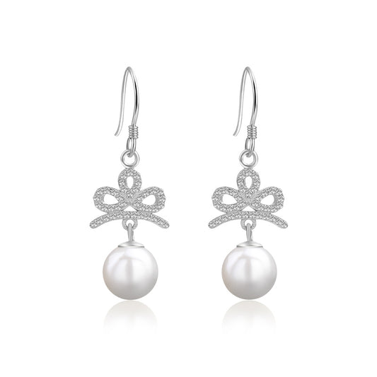 Pearl hook earrings buy