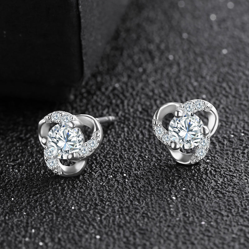 Stud earrings jewelry studio