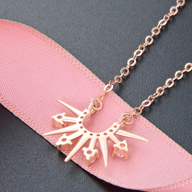 Expensive rose gold necklace price