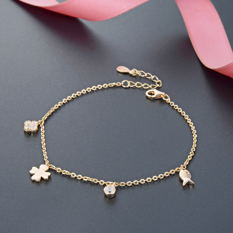 Elegant gold plated bracelet price