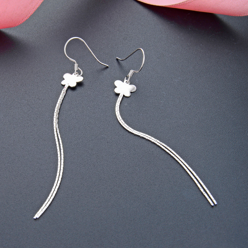 Ear cuff threader earrings