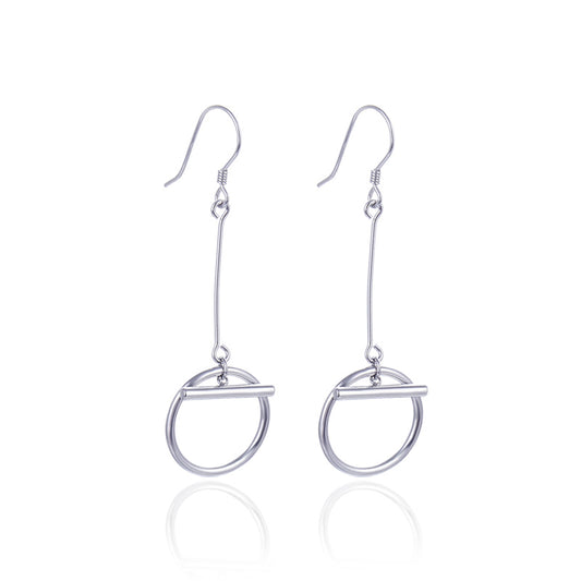 French hook style earrings