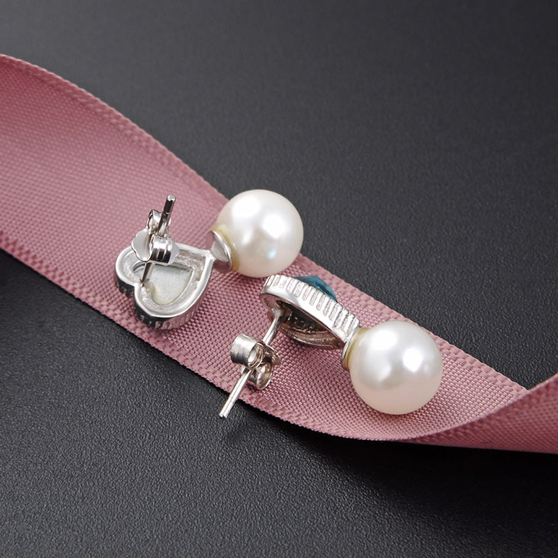 Amazing stud pearl earrings online