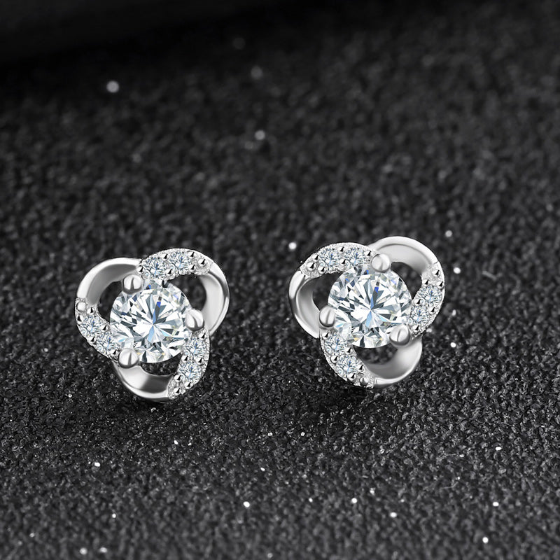 Stud earrings jewelry studio