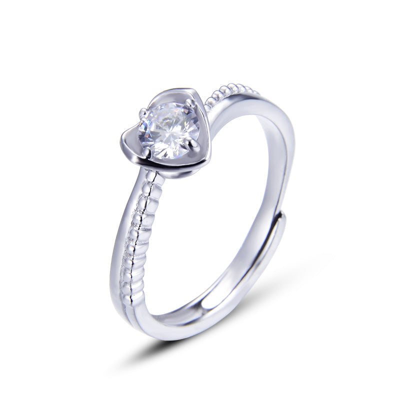 How much is a 925 silver diamond ring worth
