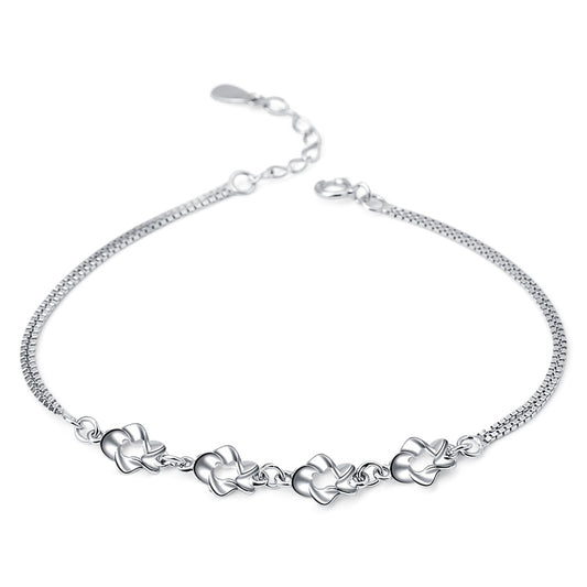 Elegant sterling silver bracelet