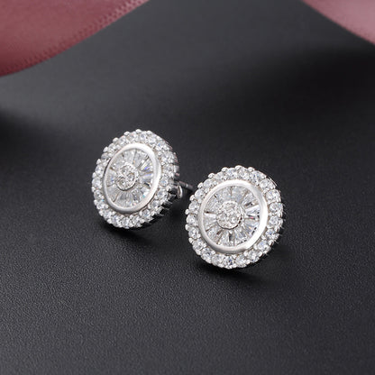 Elegant stud earrings jewellery design