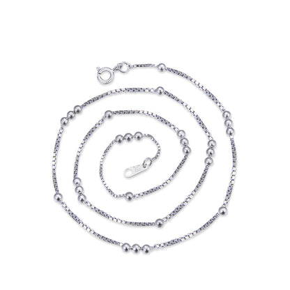 How much is a solid silver chain