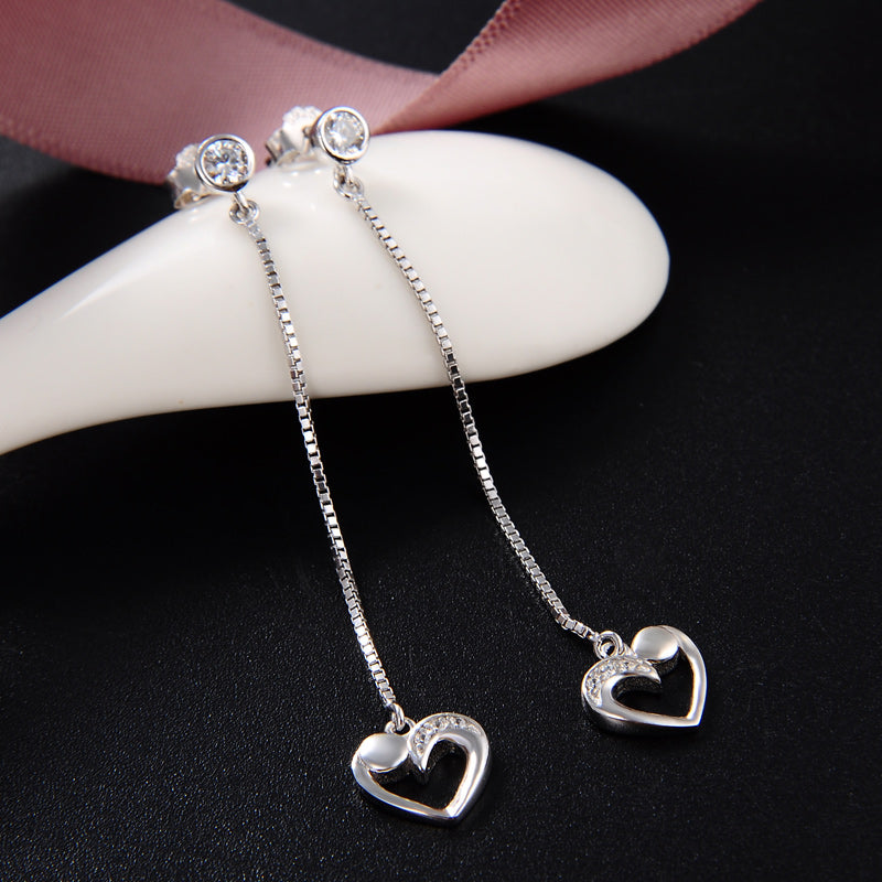Where To Find Heart Earrings Silver