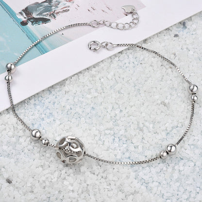 Fancy silver bracelet