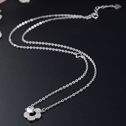Dainty silver necklace chain