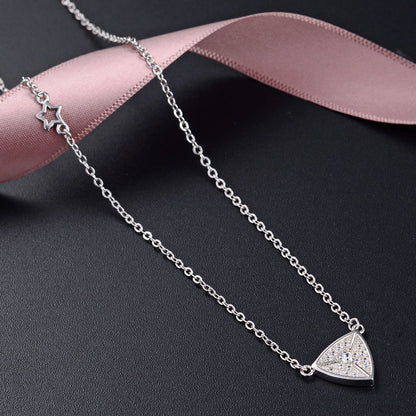 Delicate silver necklace chain