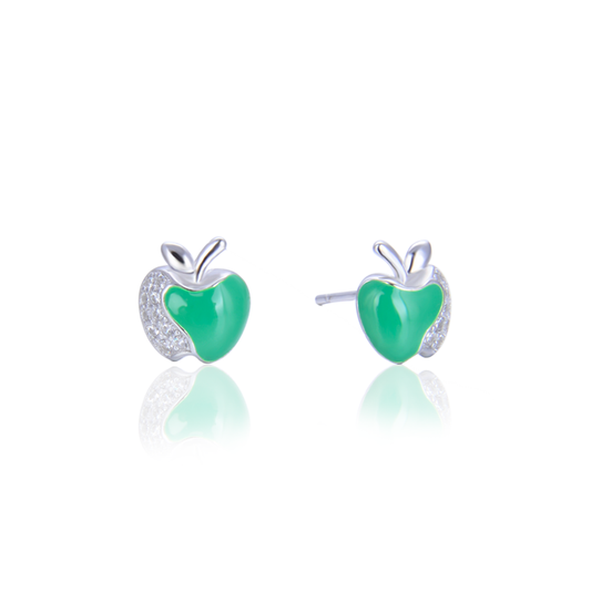 Dainty stud earrings flat back