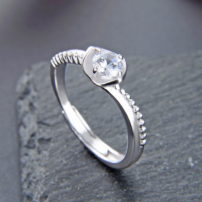 How much is a 925 silver diamond ring worth